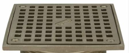 ZB400 Bronze square grate with screws for 5S strainer